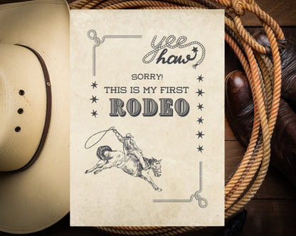 My First Rodeo - Little Apologies Co.